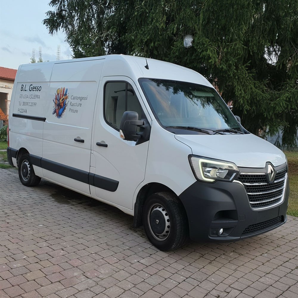 Furgone BL Gesso per lavori in cartongesso a Padova